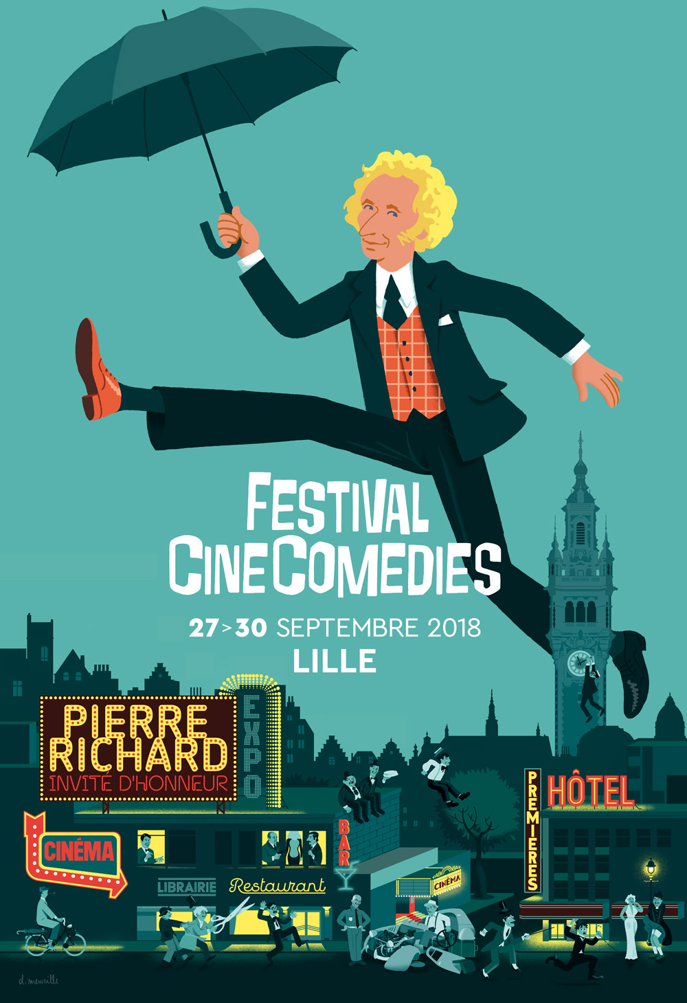 Affiche Festival CineComedies 2018