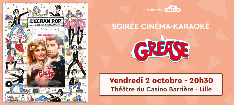 Soirée Cinéma-karaoké Grease