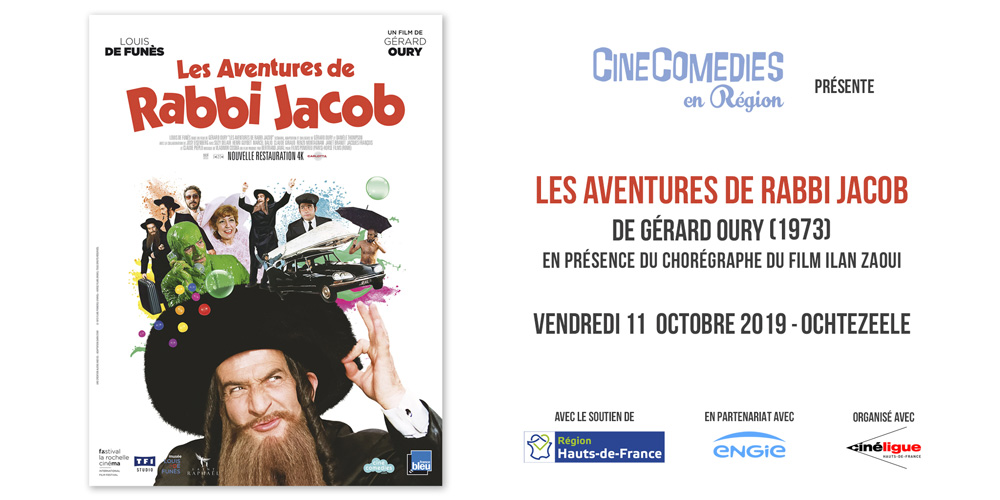 CineComedies en Région - Rabbi Jacob