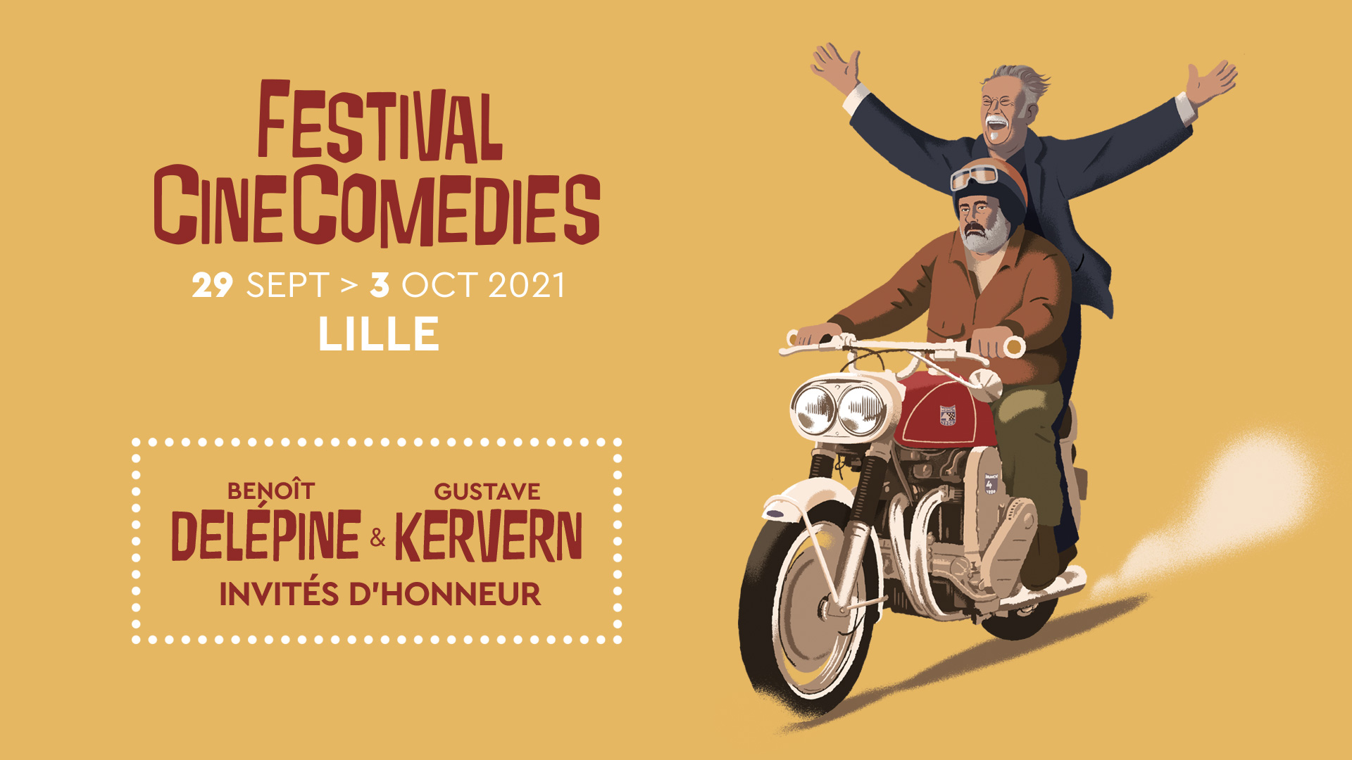 Delépine & Kervern Invités d'honneur du Festival CineComedies