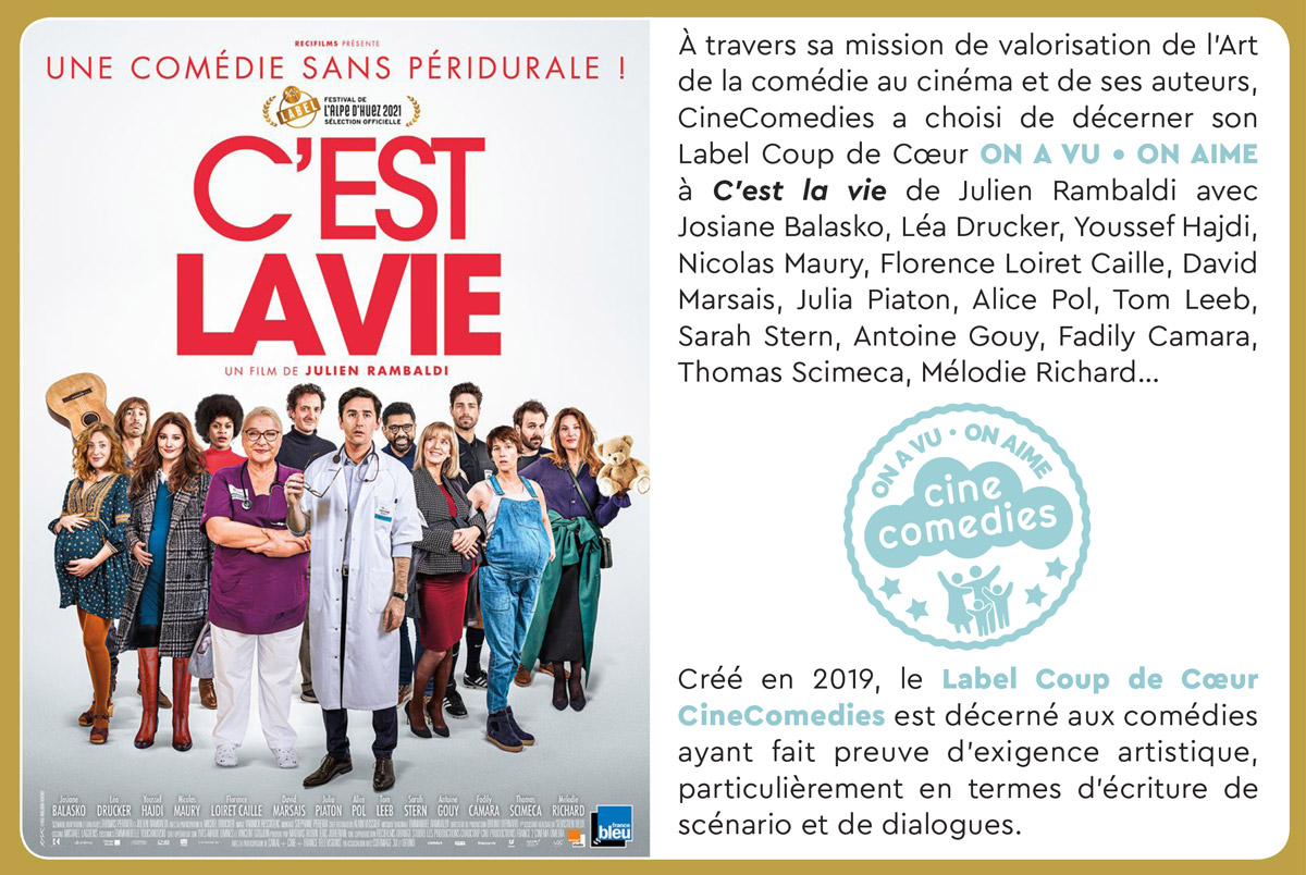 C'est la vie (Julien Rambaldi, 2020) Label CineComedies