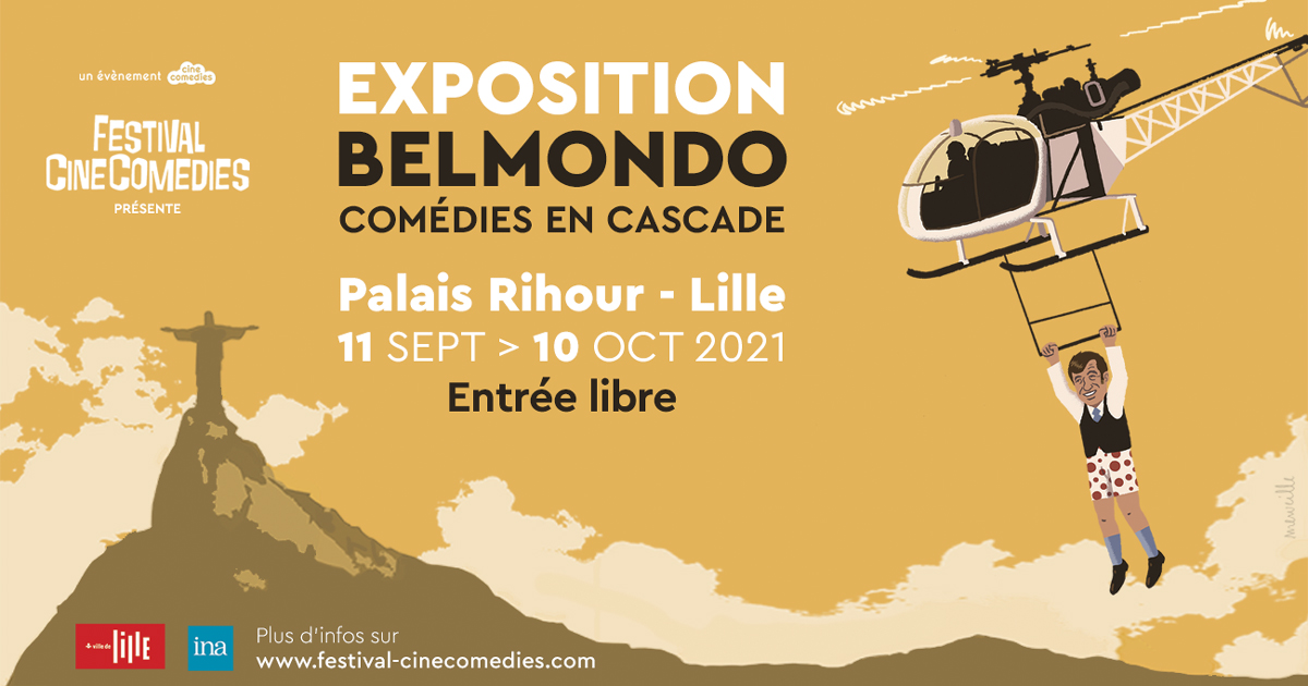 Exposition Belmondo Comédies en cascade