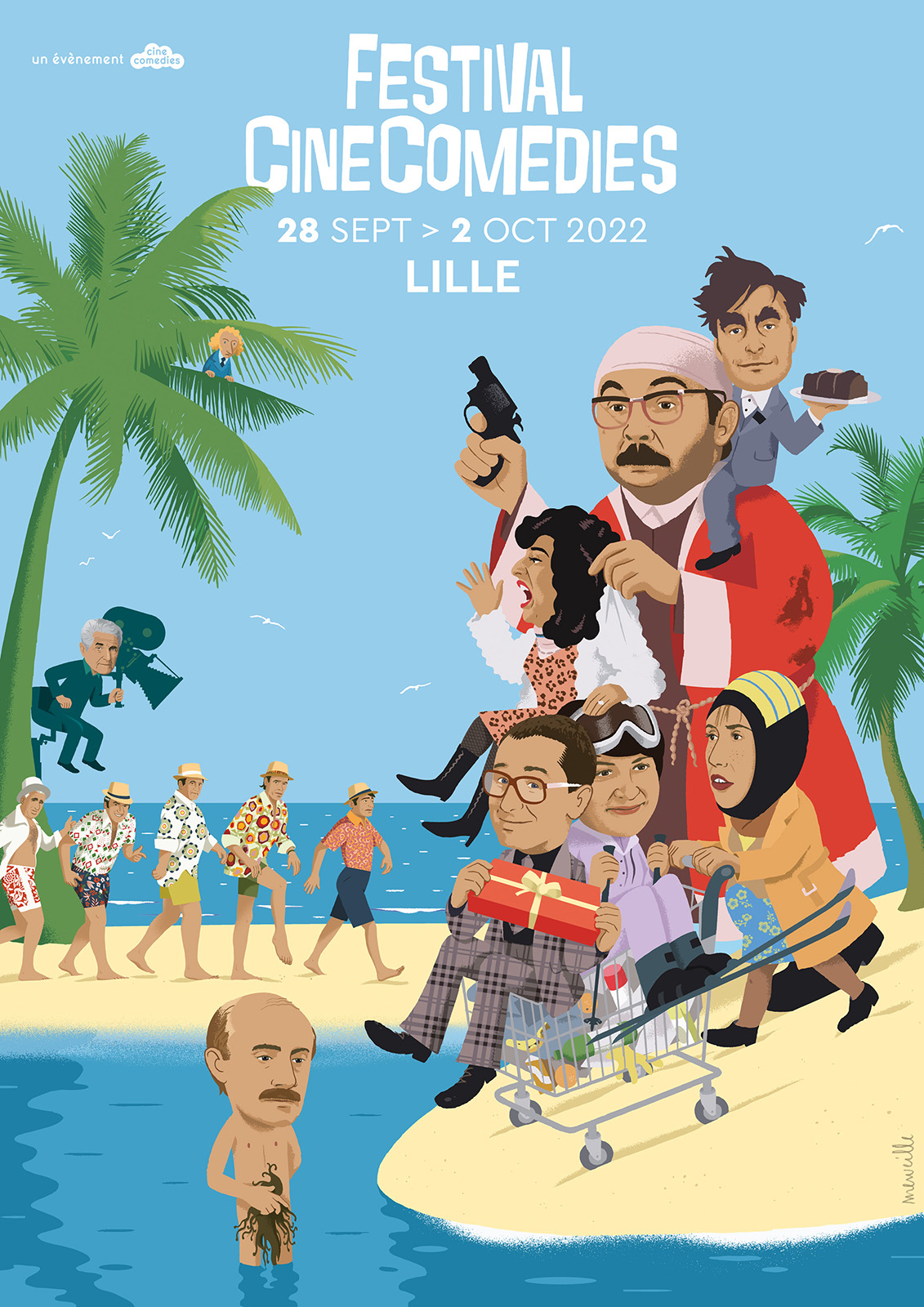 Affiche Festival CineComedies 2022 - Web