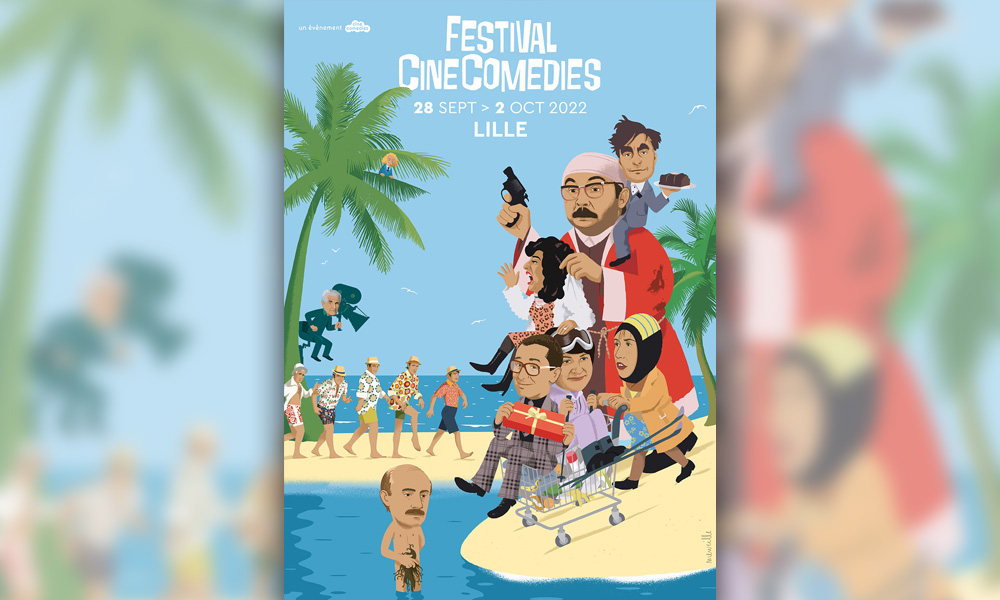 Affiche Festival CineComedies 2022