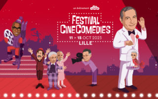 Affiche Festival CineComedies Lille 2023