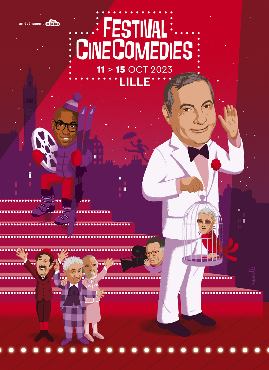 Affiche Festival CineComedies 2023