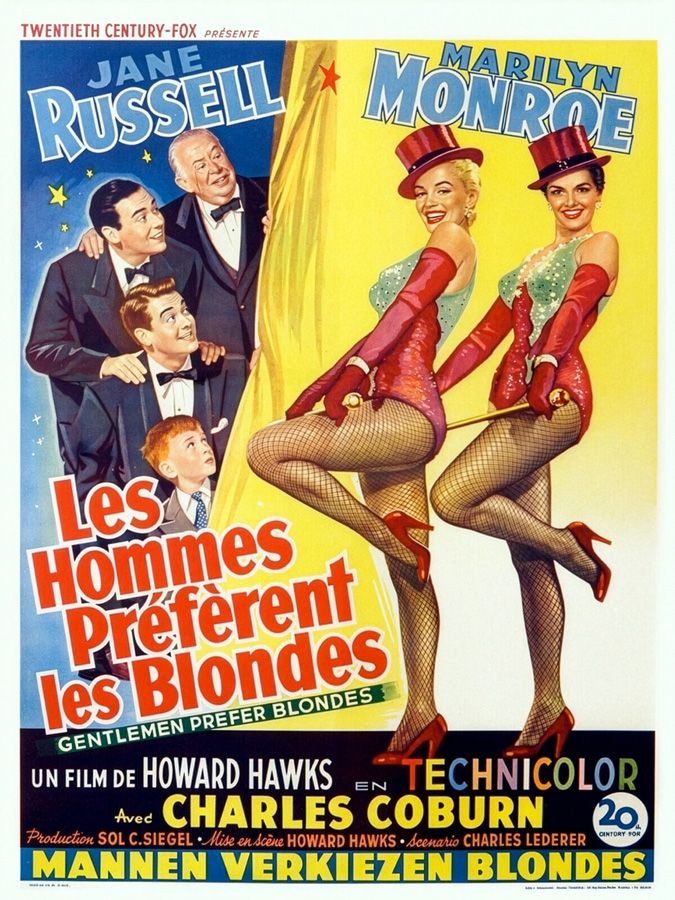 Les Hommes préfèrent les Blondes (Howard Hawks, 1953)