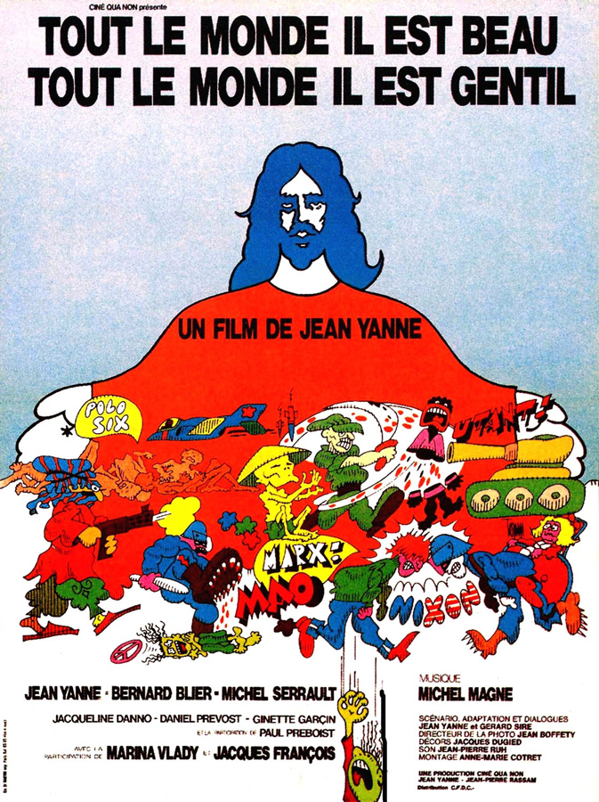 Tout le monde il est beau, tout le monde il est gentil (Jean Yanne, 1972)